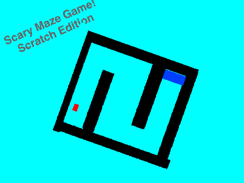 SCARY MAZE GAME!!! Scratch Edition