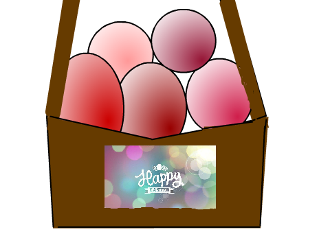 Easter eggs. 
