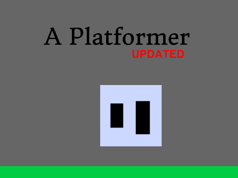 Platformer [UPDATED]