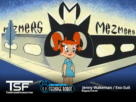 My Life as a Teenage Robot - Jenny Wakeman / Exo-Suit (Raggedy Android) (Vector Look)