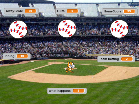 Baseball game sim #2!!!