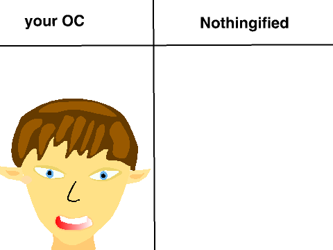 Give me your OC and I will do absolutely nothing remix