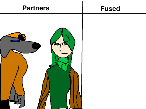 Give me two characters and I will fuse them remix