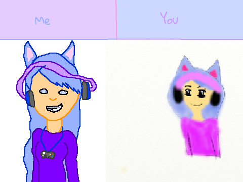 How I draw blueberry
