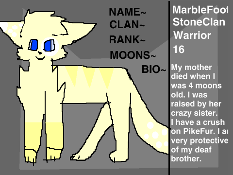 Broken ~ Warrior Cats Rp Bio remix-3