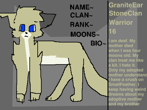 Broken ~ Warrior Cats Rp Bio remix-4