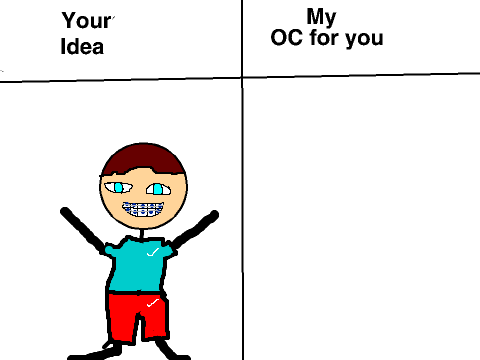 I will make OC for you if you give me an idea remix