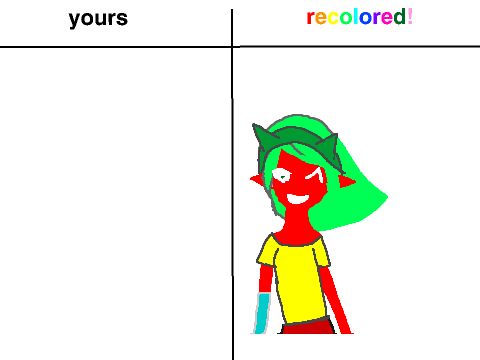 Give me you OC an i will recolor it! remix remix-11