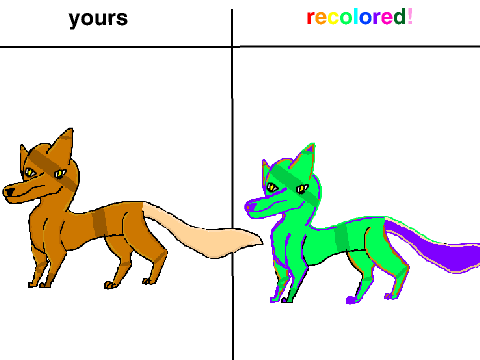 Give me you OC an i will recolor it! remix remix-14