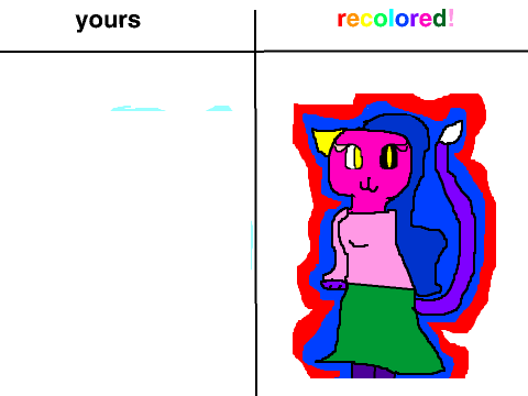 Give me you OC an i will recolor it! remix remix-15