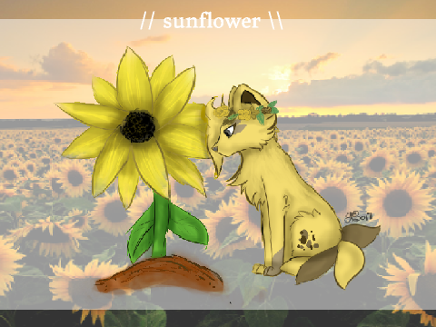 ✿ DTAE Sunflower Doggo ✿ 