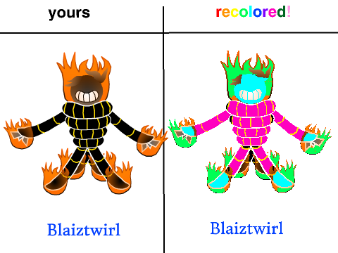 Give me you OC an i will recolor it! remix remix-17