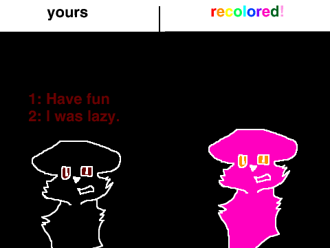 Give me you OC an i will recolor it! remix remix-18