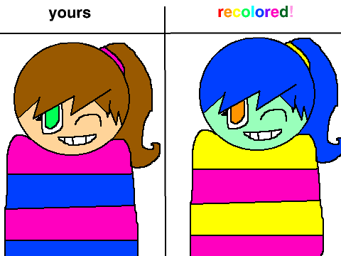 Give me you OC an i will recolor it! remix remix-21