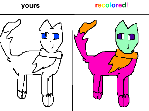 Give me you OC an i will recolor it! remix remix-23