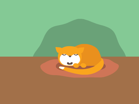 ♡ scratch cat ♡