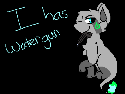 I has watergun-
