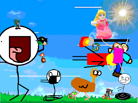ADD YOURSELF RUNNING FROM TEH STICK POYESON[1]