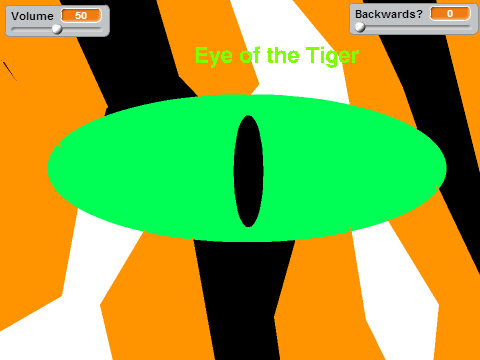 Eye of the Tiger Forwards and Backwards