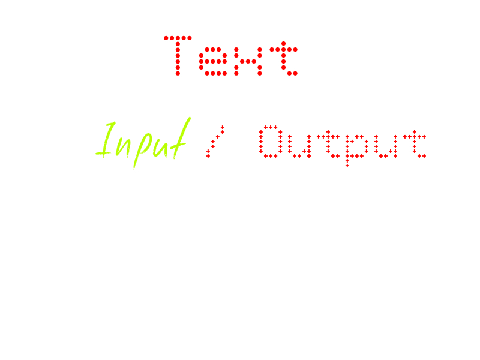 Text I/O Beta 0.5