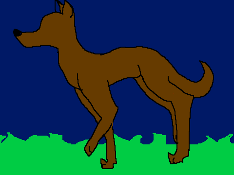 Dog walk cycle WIP