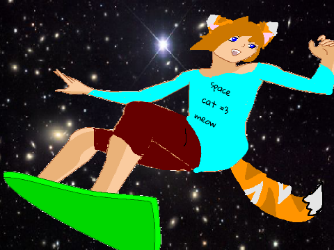 ART CONTEST enter!!!=space cat!!!!