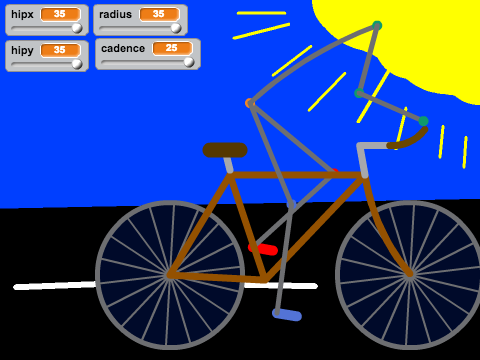 Bicyclist Simulation (100% Pen) awesome version