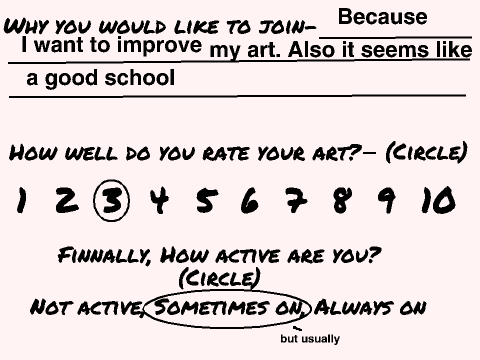 Art School (Student Form) remix