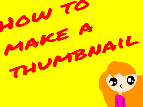 How to make a thumbnail