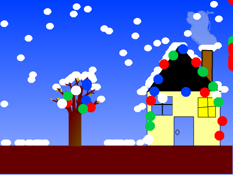 Let it Snow - Remix with Flashing Lights!