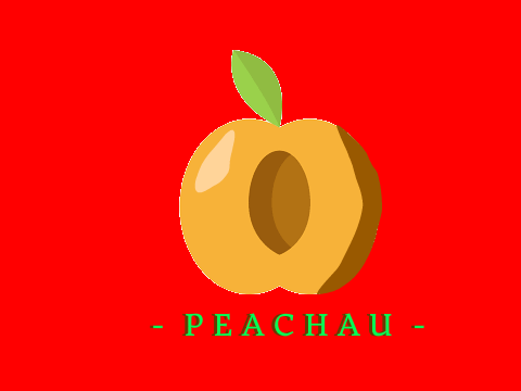 logo contest entry for Peachau!