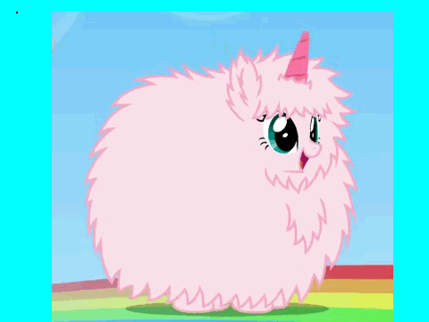 pink fluffly unicorns