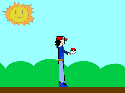 VERY OLD Ash and Pikachu Animation