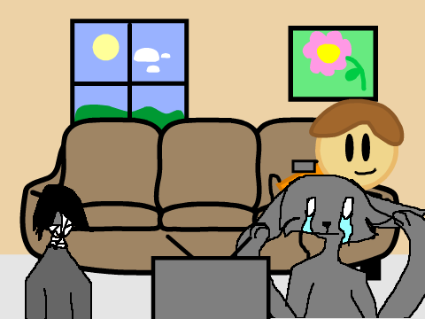 Add Yourself Watching TV remix
