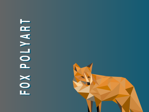 Fox PolyArt