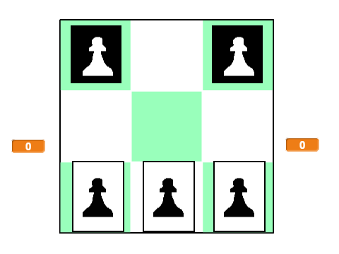 hexapawn game GLITCHED