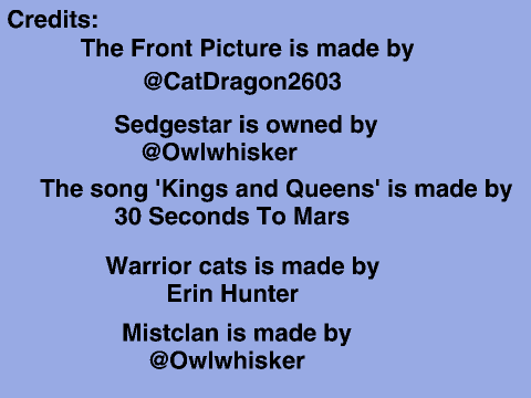 Warrior Cats Rp: Mistclan Sign-up Sheet remix