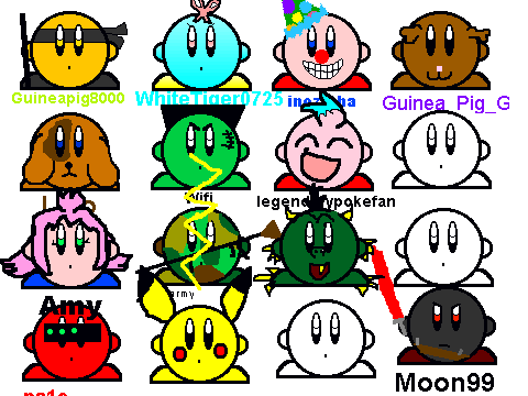 Customize a Kirby!mine is army