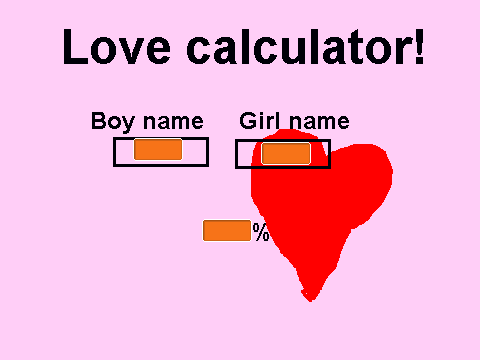 Love calculator!