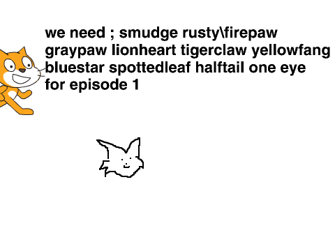 warrior cats into the wild audition 
