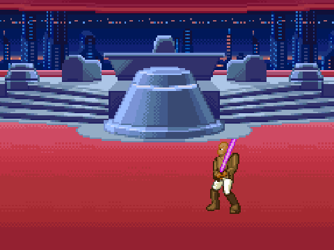 Mace Windu sprite with controls