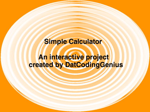 Simple Calculator