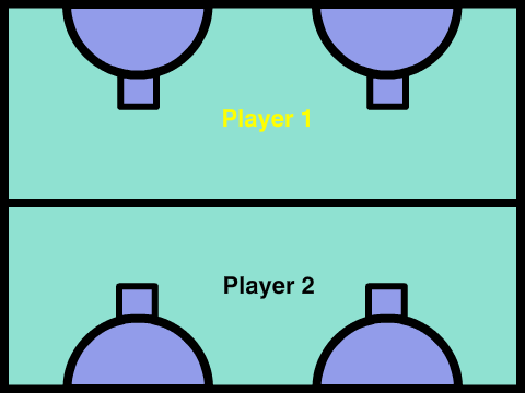 Chop Sticks (2 Players)