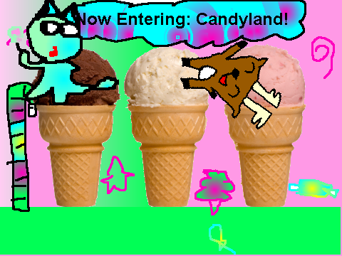 Add Yourself Having A Sugar Rush In Candyland remix