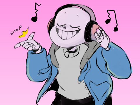 what is sans listening to? remix