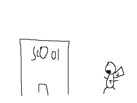 destroying school