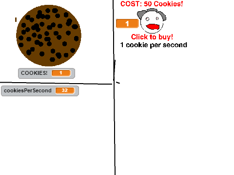 Cookie clicker V.1 (work in progress)