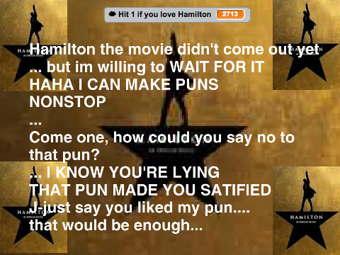 Hamilton Pun Contest Template remix