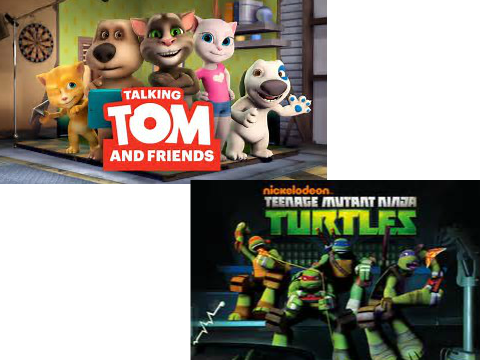 TMNT vs Talking Tom And Friends