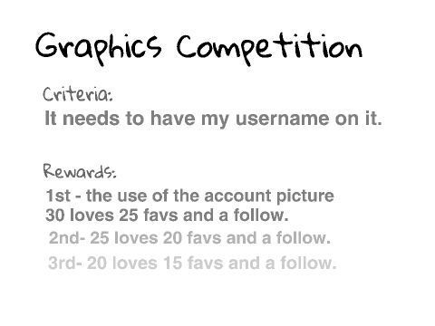 Graphics Competition! :D